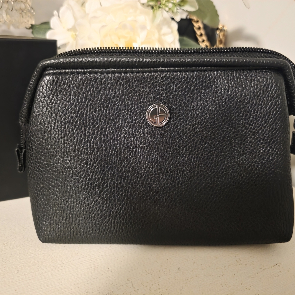 Giorgio Armani Black Beauty Bag